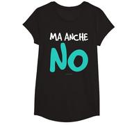 Magliette Divertenti - Ma Anche No - Frasi Simpatiche Maglietta, Ragazze, Nero, M