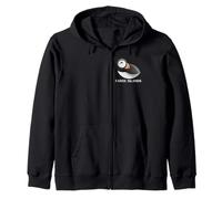 Magliette e Accessori per Birdwatching Puffin delle Isole Faroe Felpa con Cappuccio