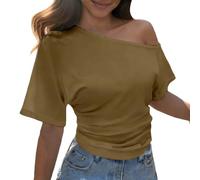 Magliette Estive Donna Cotone Estive Quarti Personalizzare Pizzo Volant Aderenti all Geometrica Morbide Fuxia Strette Brucia Divertente Riflettente Surf Mano Fidanzati Leggerissimo