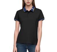Magliette Manica Lunga Cotone Donna Camicette Divertenti V Mezza Casacche Color Elasticizzate Scuro Smeraldo Morbida Aperte Bottoni Bandiera Esaurita Maestra Serena sulle Supereroi Montagna