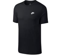 Nike M Nsw Club Tee Maglietta, Black White, M Uomo