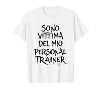 Magliette Palestra - Sono vittima del Mio Personal Trainer Maglietta