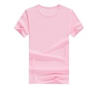 Magliette per Bambini T-Shirt a Maniche Corte in Tinta Unita T-Shirt Girocollo per Bambini Unisex per Ragazzo e Ragazza Maglia 14 Anni Ragazzo