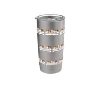 Magliette per cani per donne e uomini con pomchi zampa cuore mamma cane divertente cane Bicchiere termico in acciaio inox doppia parete