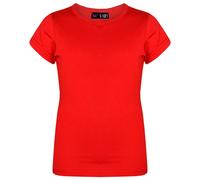 Magliette Per Ragazze Designer 100% Cotone Red Nose Day Top New Età 2-13 Anni