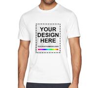Magliette Personalizzate per Uomo/Donna Progettare la Propria Camicia Aggiungi Testo/Immagine/Logo T-Shirt in Cotone Personalizzata con Foto Stampata Fronte/Idea Regalo per Lui Compleanno Fidanzato