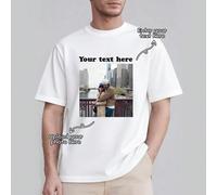 Magliette sportive personalizzate e su misura da uomo, dai colori vivaci. Confortevoli e casual. Aggiungi testo e immagini (come loghi, foto di coppia, ritratti di famiglia, autoritratti o foto di ani