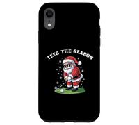 Magliette The Season Funny Santa Golfing Christmas Golfer Custodia per iPhone XR