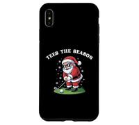 Magliette The Season Funny Santa Golfing Christmas Golfer Custodia per iPhone XS Max