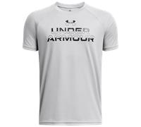 Magliette Under Armour Tech™ Split Wordmark Short Sleeve 196885631047 in taglia YLG EU