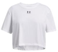 Under Armour Rival Short Sleeve T-shirt Bianco 14-16 Years Bambina