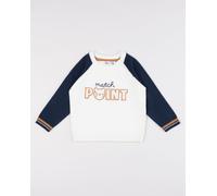 Maglioncino bimbo in tricot "match point