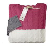 Maglioncino Donna a Righe Capriccio Maglia Tessuto caldo comodo maglione Signora