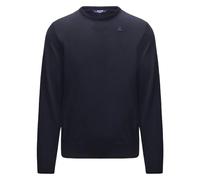 Maglioncino Girocollo K-Way K6113bw Uomo Lana Navy