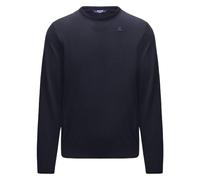 Maglioncino Girocollo K-Way K6113bw Uomo Lana Navy