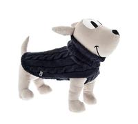 Maglioncino intrecci e coste lisce con passacoda modello Abbraccio per cani Ferr