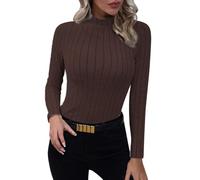 Maglioncino nero sottile da donna, maglioni in cashmere da donna, comodo maglione pullover a costine, maglione autunnale leggero elegante maglia dimagrante maglietta tinta unita top lavorato a maglia