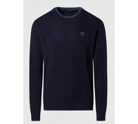 Maglioncino North Sails Crewneck Sweater Casual Uomo Misto Lana Blu