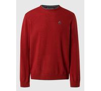 Maglioncino North Sails Crewneck Sweater Casual Uomo Misto Lana Rosso