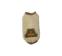 Maglioncino Sherpa Beige in tessuto morbido e confortevole Croci