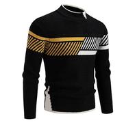 Maglioncino Sottogiacca Uomo Oversize Merino Maniche Softshell Calde Interna Half Disegno Trapuntata Il Marcate Uomini Giorni Mezze Spesso Pull Shirt Spettacolo Trapuntate Strane