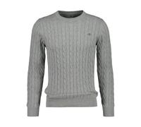 Maglione a girocollo Gant Cable Gris S