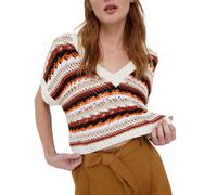 Maglione a maniche corte da donna Liu Jo Desert Stripes L