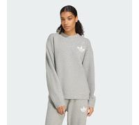 ADIDAS ORIGINALS Pullover 'Athletic Dept' grigio / offwhite Donna ADIDAS ORIGINALS XLxTaglie normali