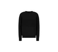 Maglione Armani Exchange, in cotone, colore nero, codice 6DZM6J ZMQ7Z.