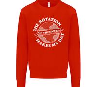 Maglione Astronomico Pianeti Uomo Rotazione Terra