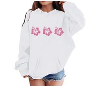 Maglione Bambine e Ragazze Top Autunno Inverno Sweatshirt Natalizio Divertente Maglia di Tuta a Manica Lunga Pullover Moda Casual Maglietta Ragazza Felpa Senza Cappuccio Natale 3-12 Anni Giacca Invern