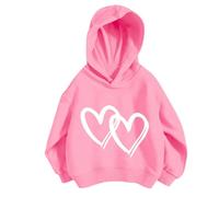 Maglione Bambine e Ragazze Top,Leggero Pullover Ampia Hoodie con Stampa Festiva Carina Maglia di Tuta A Manica Lunga Elegante Leggero Abbigliamento Sportivo per Tutti i Giorni