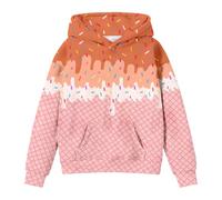 Maglione Bambine e Ragazze Top Maglia Lana Cotone Felpa Bambino con Zip Cappuccio Cerniera T-Shirt Girocollo Morbida per Bambini Autunno Winte 3-12 Anni Giacca Invernale Bambina