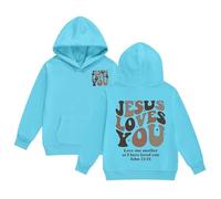 Maglione Bambine e Ragazze Top,Manica Lunga Morbida Felpe Casual, Attivo, A Maniche Piene Bambini Cartoon Stampa Felpa con Cappuccio per Abbigliamento Sportivo 5-14 Anni