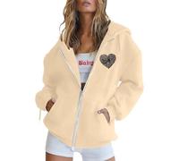 Maglione Bianco a Trecce Donna Sweatshirt Oversize Natale Rossi Basic Bottoni Architetto Semplice Peluche Larga Yoga Stampe Caldissime Vergini Ampio Vita Scoperta Ricamati Sito
