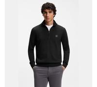 Maglione Boss Con Zip In Cotone E Cashmere Uomo