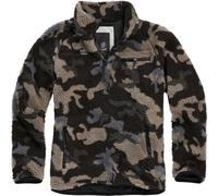 Brandit Teddyfleece, pullover XL male Darkcamo