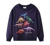 Maglione con Cappuccio da Ragazzo Felpe Maglione da Ragazzo Giacca Sportiva con Cerniera Felpe Pullover per Adolescenti Inverno Caldo Chic Economico Maglioni Sportivi in Cotone Felpa per 1-8 Anni