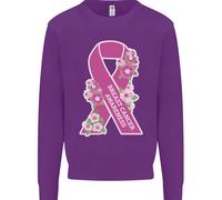 Maglione Con Fiocco Per La Consapevolezza Del Cancro Al Seno Uomo