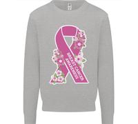 Maglione Con Fiocco Per La Consapevolezza Del Cancro Al Seno Uomo