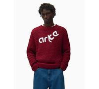 Maglione con logo Arte Antwerp Distorted per uomo