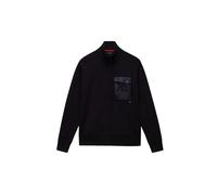 Maglione con zip Napapijri D-Berti Noir M