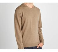 Maglione coveri tortora scollo a V - M