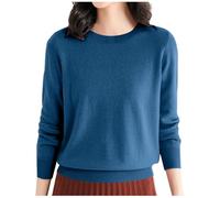 Maglione da donna a collo alto, maglione sottile da donna a maglia a maniche lunghe, maglione caldo chic ed elegante, tinta unita, comodo, alla moda, autunno e inverno, felpa termica stretta, maglione