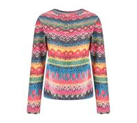 Maglione da donna caldo senza cappuccio invernale di grandi dimensioni, top vintage a maniche lunghe, casual pullover primavera felpa leggera girocollo caldo felpe casual spessa oversize tunica, rosa