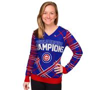 Maglione Da Donna Chicago Cubs Campioni Della World Series 2016, Small