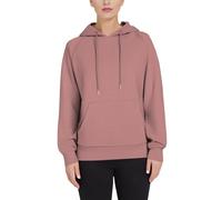 Maglione da donna in cotone beige, con cappuccio, da donna, con cappuccio, per escursioni, a nido d'ape, con tasche, per il tempo libero, con coulisse, giacca con cappuccio, tinta unita, da