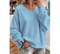 Maglione da donna in cotone per un look morbido ed elasticizzato | Morbido al tatto, elastico medio, materiale in poliestere, traspirante, delicato sulla pelle