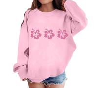 Maglione da donna invernale felpa per bambini, maglione grafico, per ragazze e bambine, Colore: rosa., 12-13 Jahre
