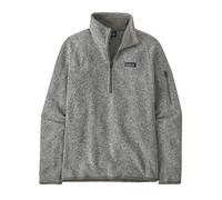 Patagonia - Pile con zip da escursionismo - W's Better Sweater 1/4 Zip Birch White per Donne in Poliestere Riciclato - Taglia XS - Beige